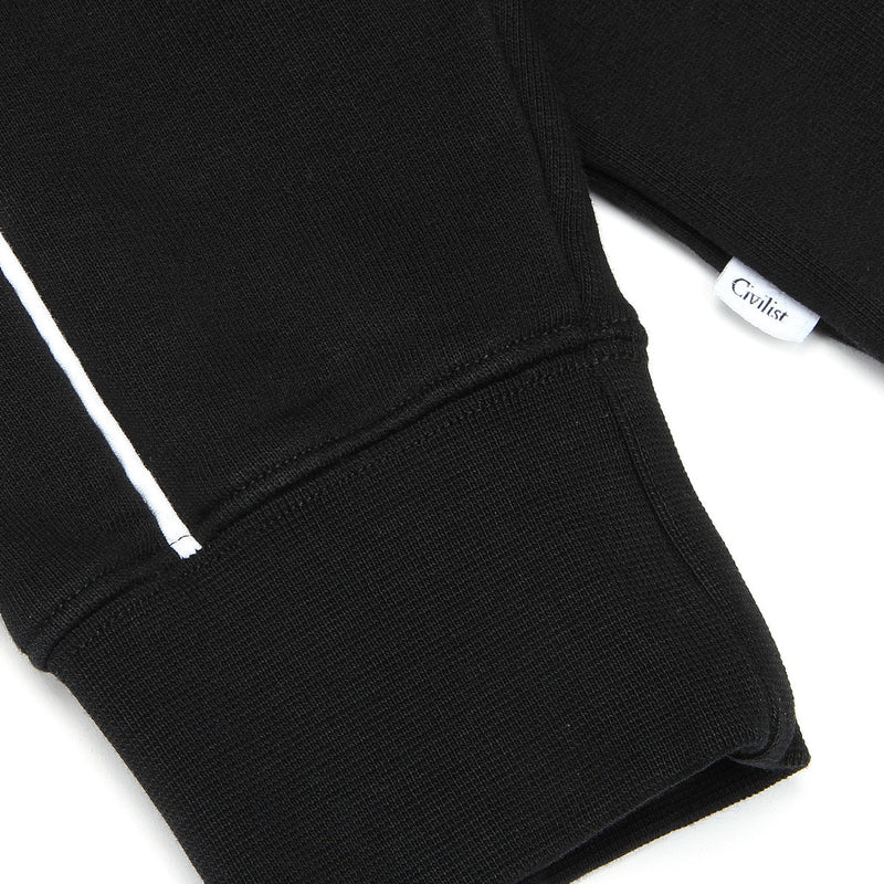 Civilist Line Hoodie Black