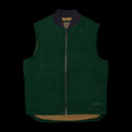 Filson Lined Mackinaw Wool Work Vest  Dark Spruce