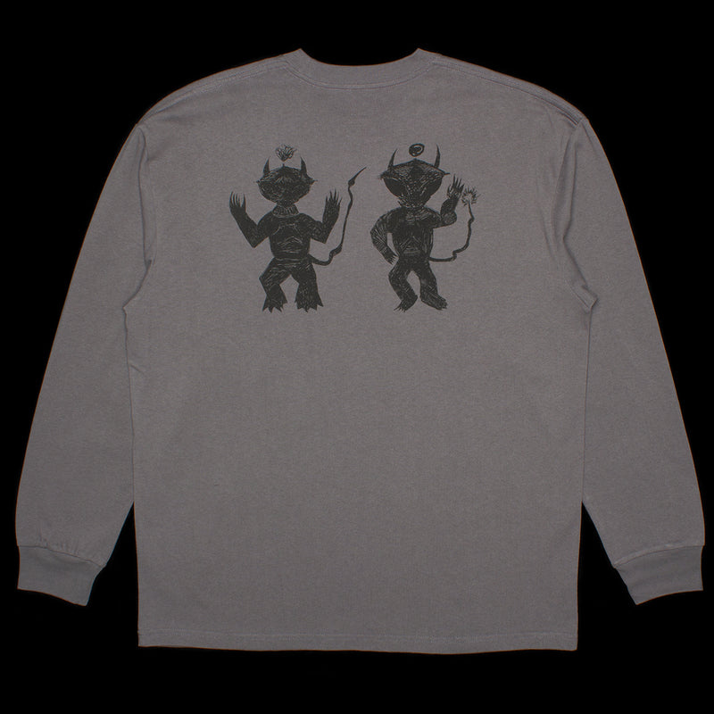 Polar | Little Devil L/S T-Shirt Color : Graphite