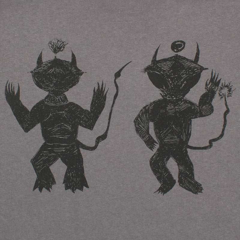 Polar | Little Devil L/S T-Shirt Color : Graphite
