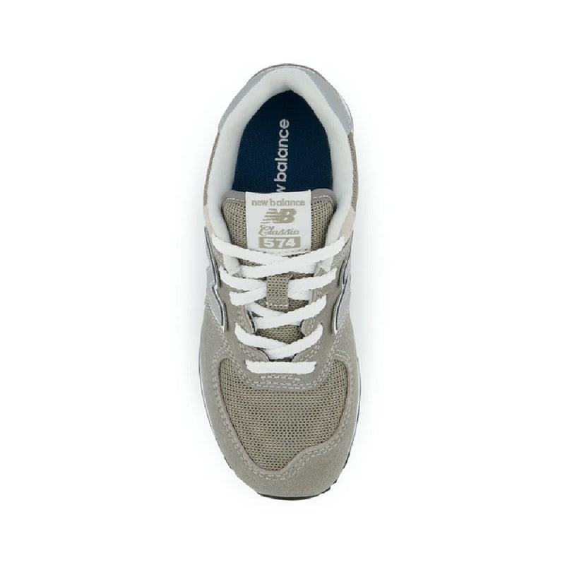 Little Kid's New Balance 574 Core Grey White (PC574EVG)