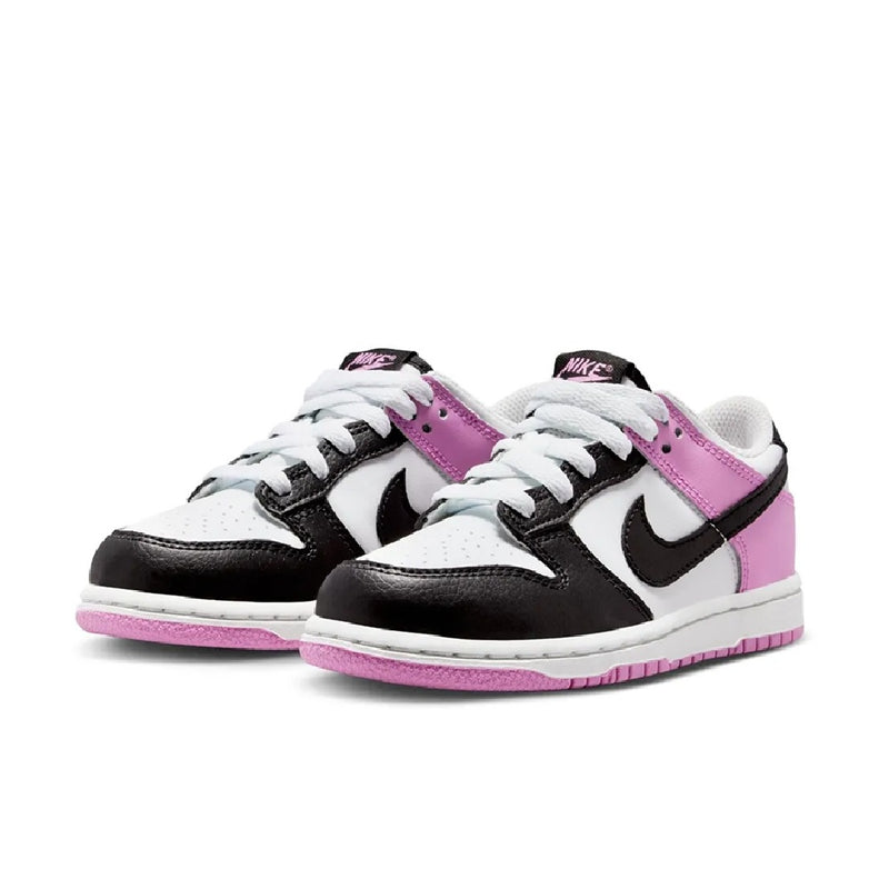 Little Kid's Nike Dunk Low RP Off White/Black-LT Magenta (IQ0805 100)