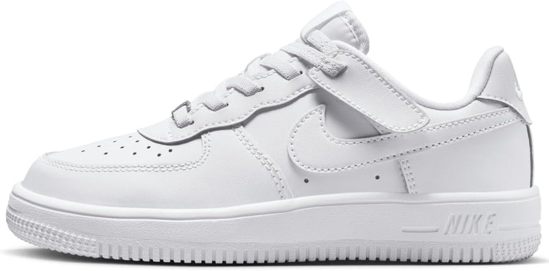 Little Kid's Nike Force 1 Low EasyOn White/White-White (FN0237 111)