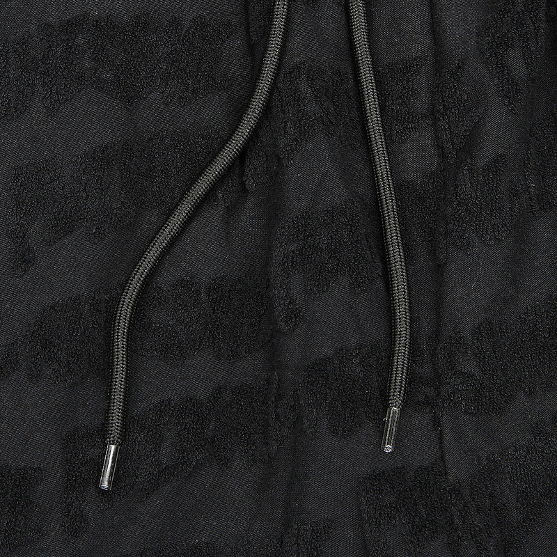 Fucking Awesome Logo Burnout Terry Short : Black
