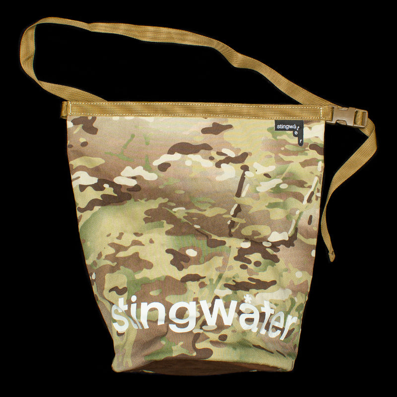 Stingwater Logo Shoulder Bag  Multi Camo