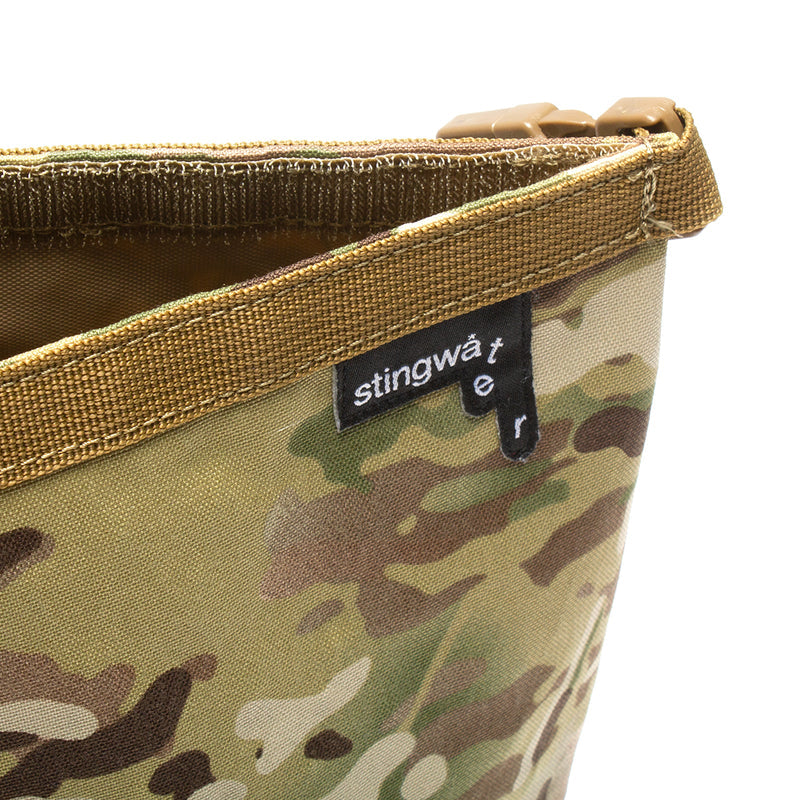 Stingwater Logo Shoulder Bag  Multi Camo