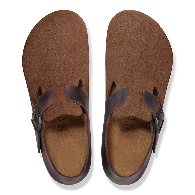 London Dark Tea Suede