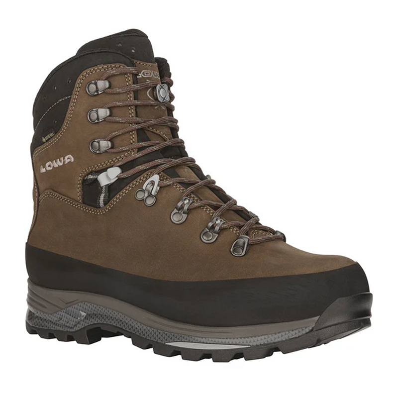 Lowa Tibet GTX Mid Hiking Boot (Men) - Sepia/Black Athletic - Hiking - Mid - The Heel Shoe Fitters