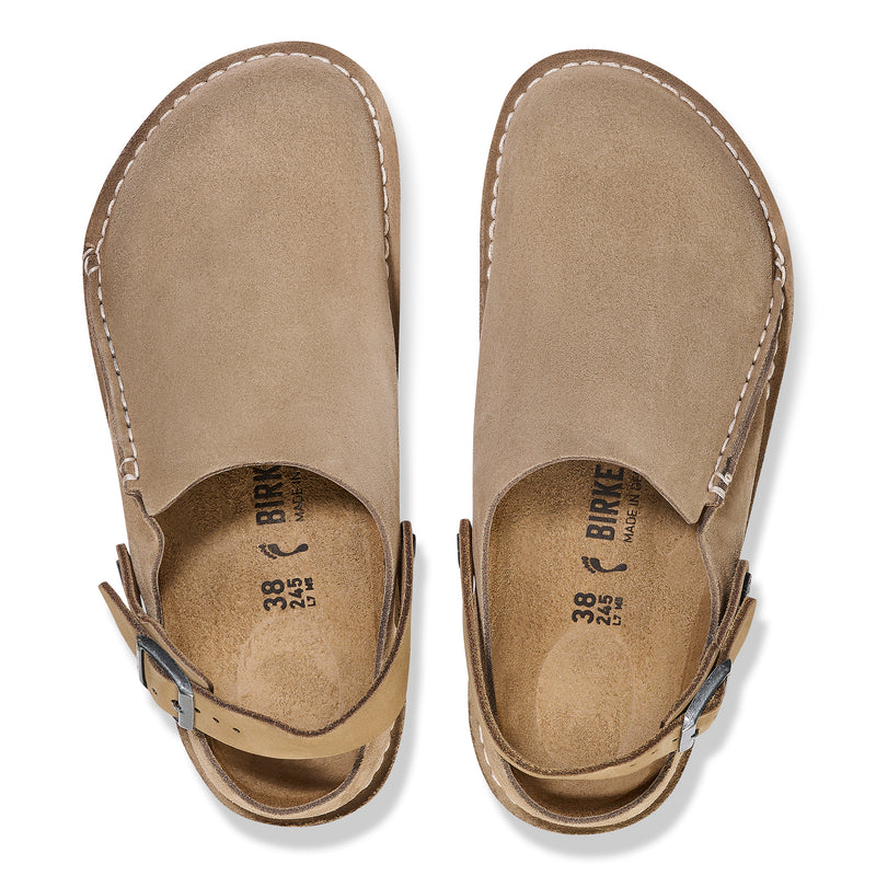 Lutry Premium Men's Gray Taupe Suede