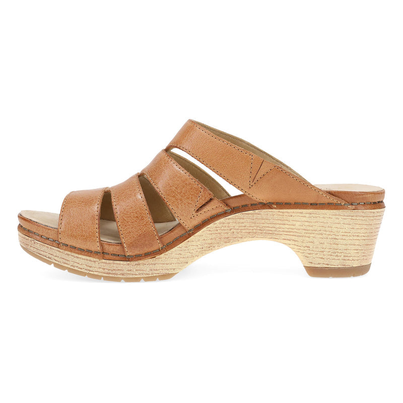 Side image of Lyndi Natural Leather