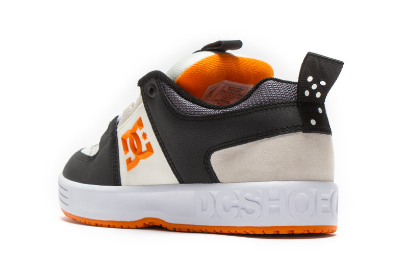 DC Lynx OG x Kevin Bilyeu Style # ADYS100763-BO1 Color : White / Black / Orange