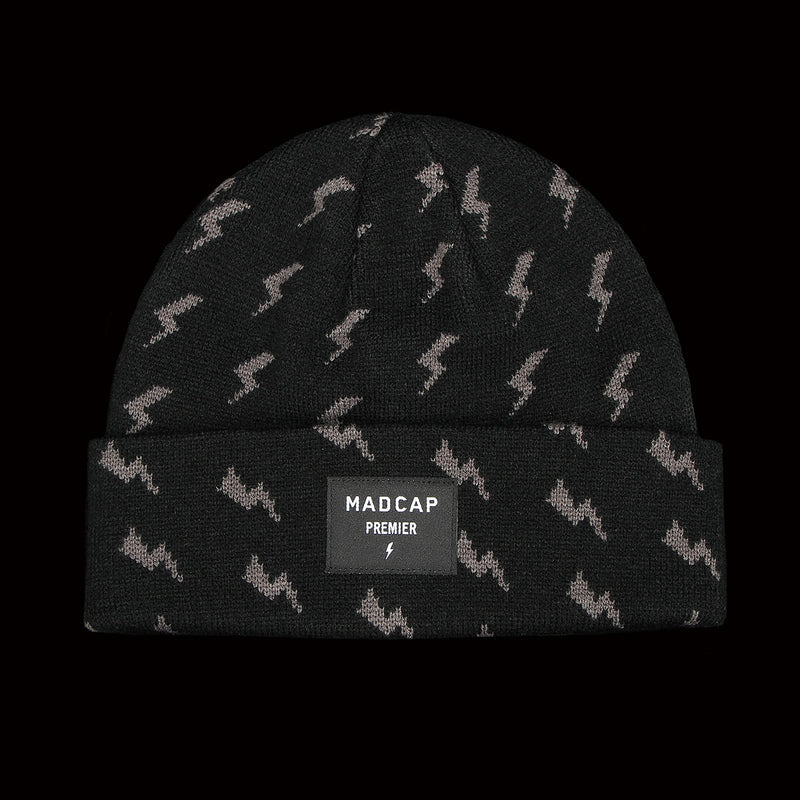 Premier x Madcap Bolt Beanie : Black