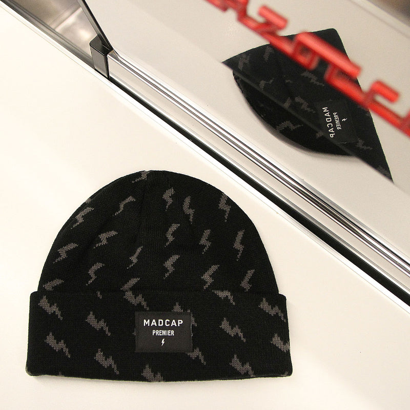 Premier x Madcap Bolt Beanie : Black