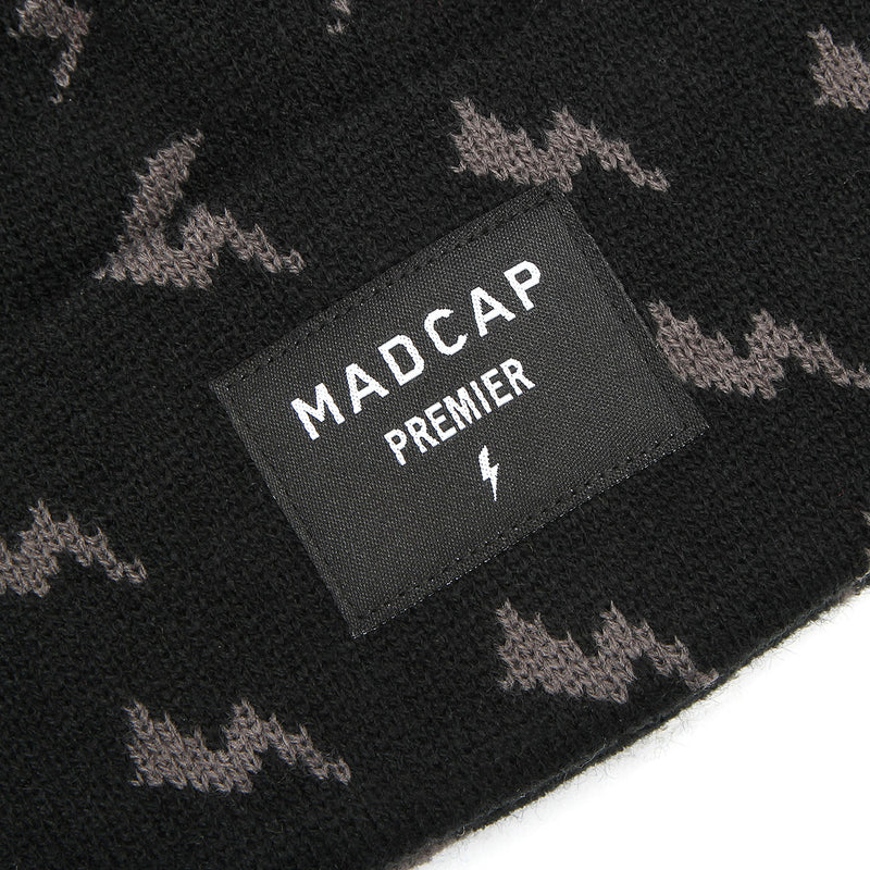 Premier x Madcap Bolt Beanie : Black