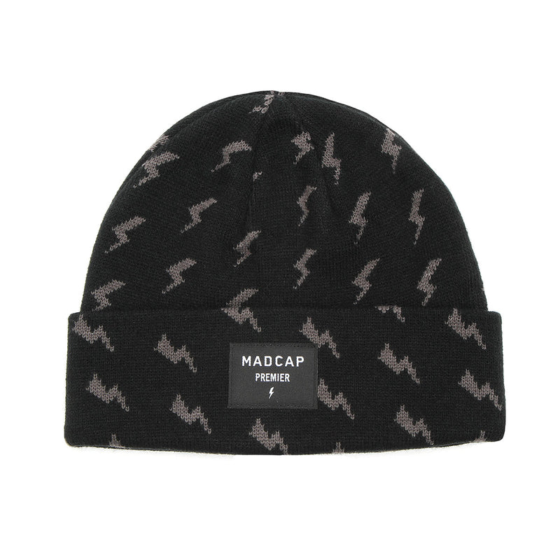 Premier x Madcap Bolt Beanie : Black