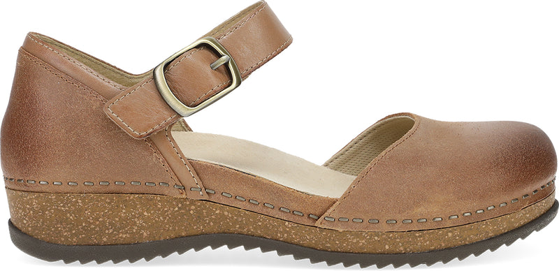 Mae Tan Burnished Suede