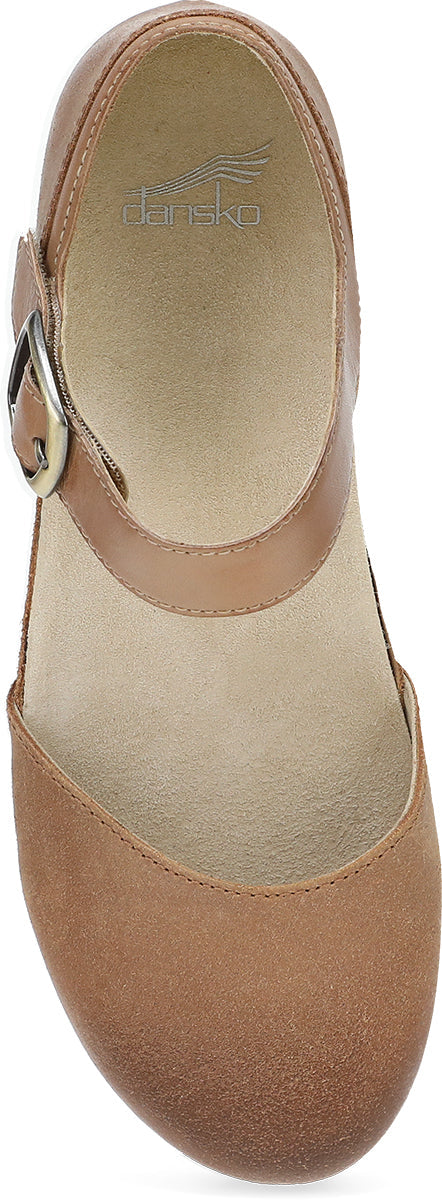 Mae Tan Burnished Suede
