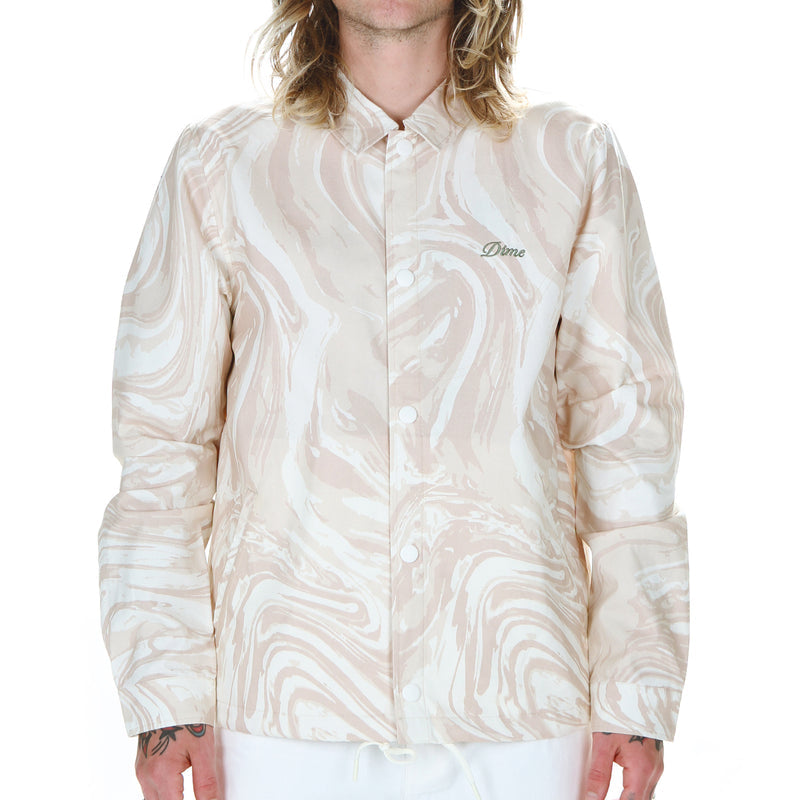 Dime | Marble Coach Jacket Color : Cream