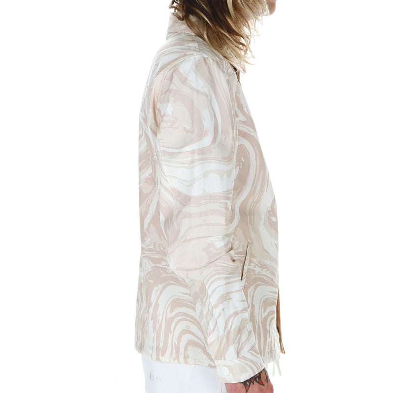 Dime | Marble Coach Jacket Color : Cream