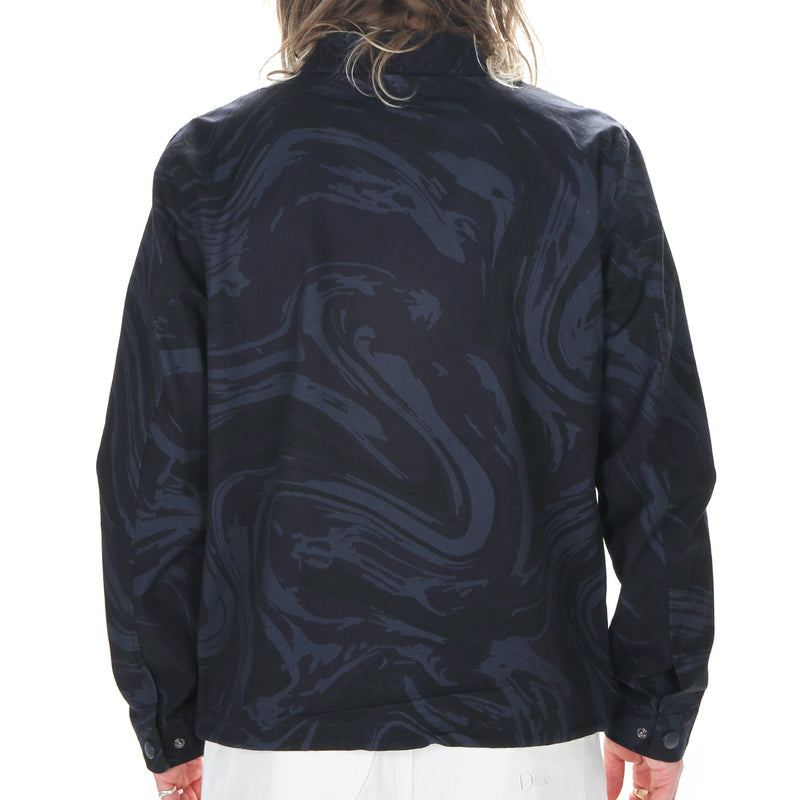 Dime | Marble Coach Jacket Color : Navy