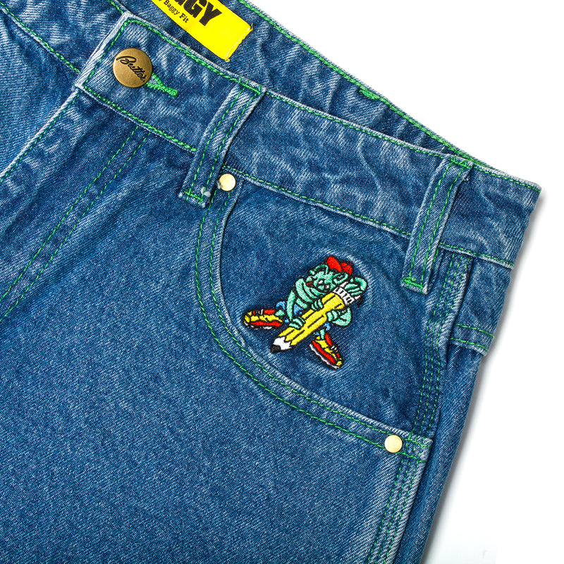 Butter Goods Martian Denim Jeans Color : Washed Indigo