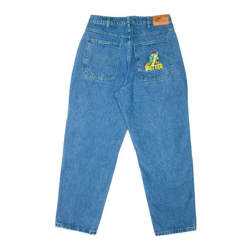 Butter Goods Martian Denim Jeans Color : Washed Indigo