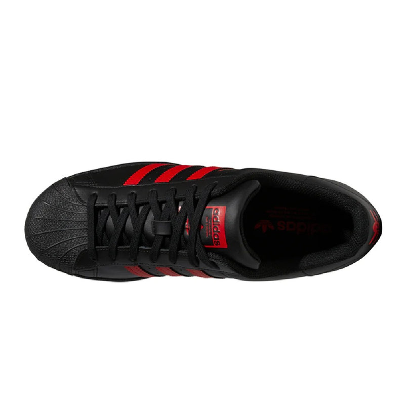 Men's Adidas Superstar CBlack/VivRed/CBlack (GZ3739)
