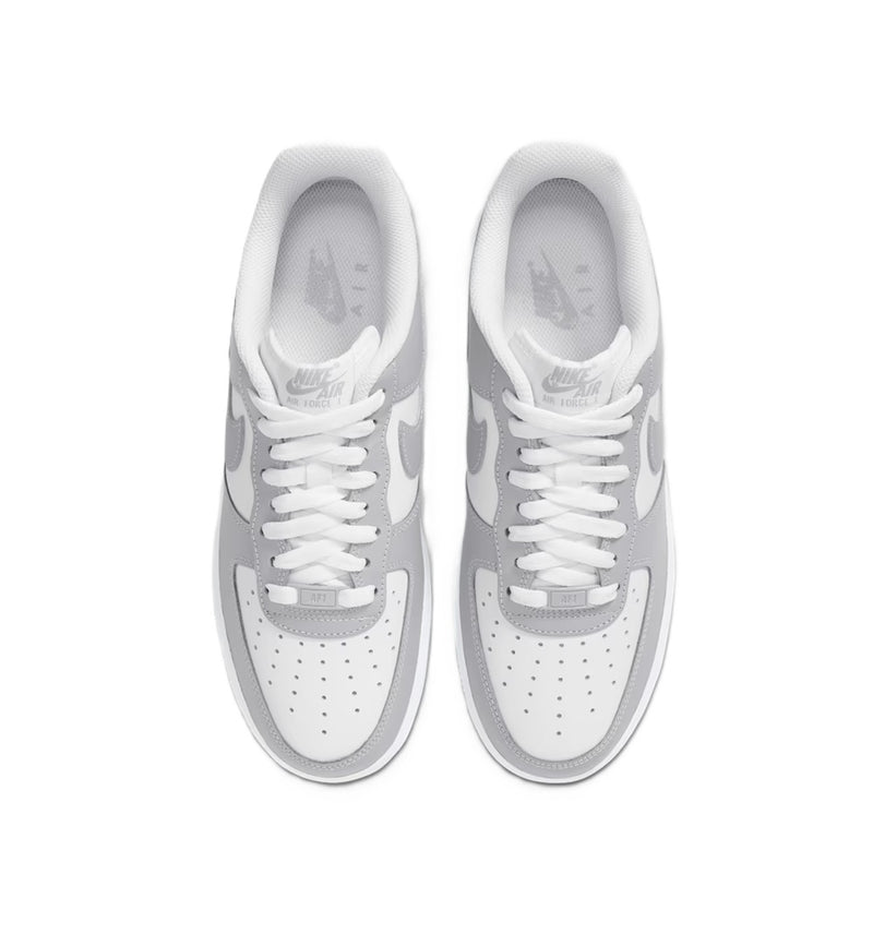Men's Nike Air Force 1 '07 White/LT Smoke Grey-White (FD9763 101)