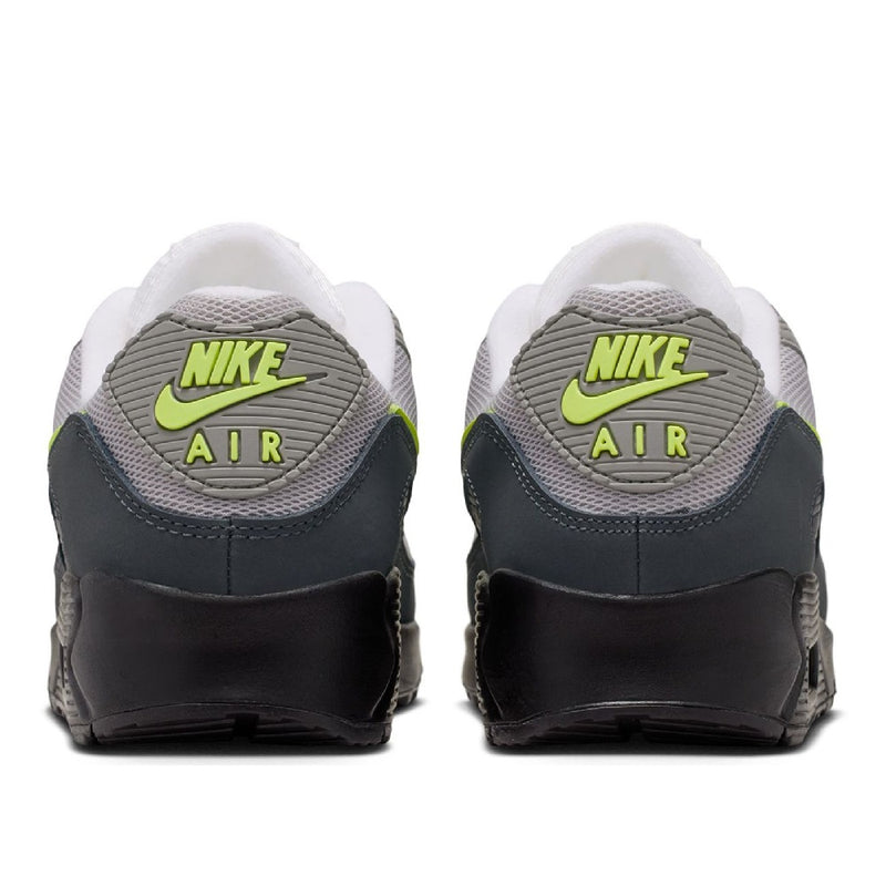 Men's Nike Air Max 90 Black/Neon Yellow-Anthracite (IQ0289 010)