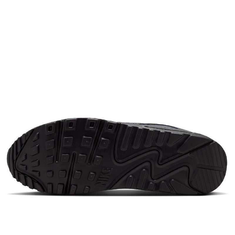 Men's Nike Air Max 90 Black/Neon Yellow-Anthracite (IQ0289 010)