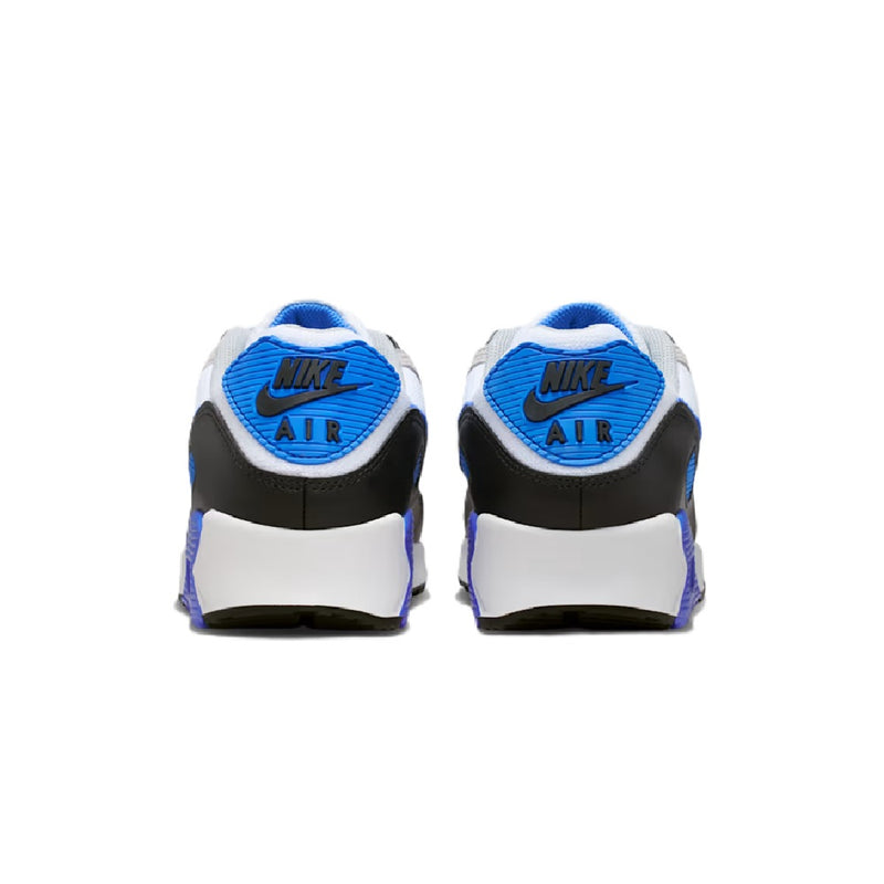 Men's Nike Air Max 90 White/Blue Crystal (DM0029 122)