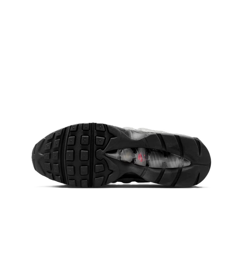 Men's Nike Air Max 95 Big Bubble SE Metallic Silver/Black-Black (IB6830 002)