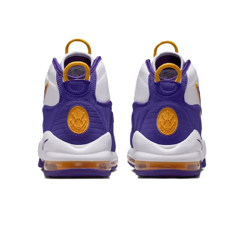 Men's Nike Air Max Uptempo "Lakers" White/Court Purple-White-White (311090 103)