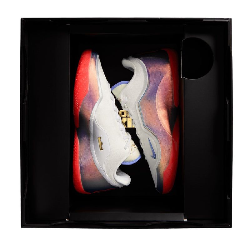 Men's Nike LeBron XXIII "Motor King" Wht/Mul-Clr-Lt Crimson (IB9562 102)