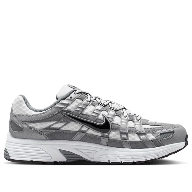 Men's Nike P-6000 White/Black-MTLC Cool Grey (IR2004 100)