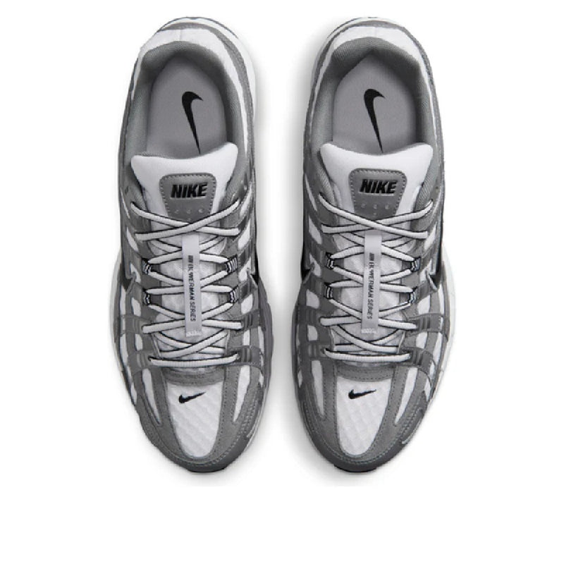 Men's Nike P-6000 White/Black-MTLC Cool Grey (IR2004 100)