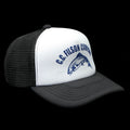 Filson Mesh Harvester Cap White Black