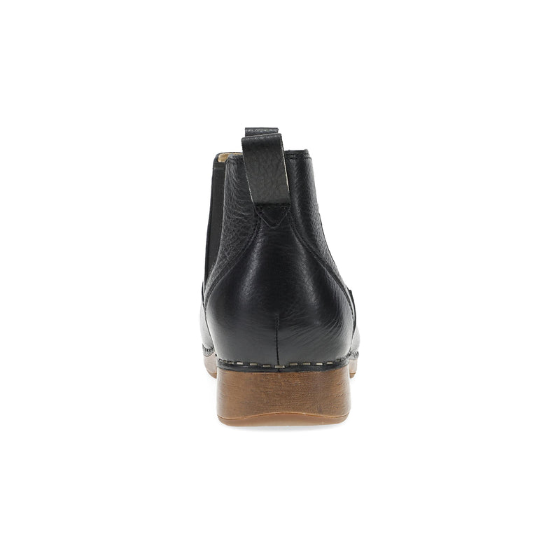 Heel image of Michele Black Waxy Milled
