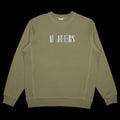 Alltimers Midtown Embroidered Heavyweight Crew Olive