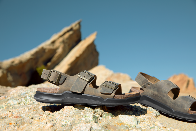 Milano Rugged Men's Khaki Oiled Leather
