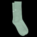 Premier Mini Logo Crew Sock Stone Green
