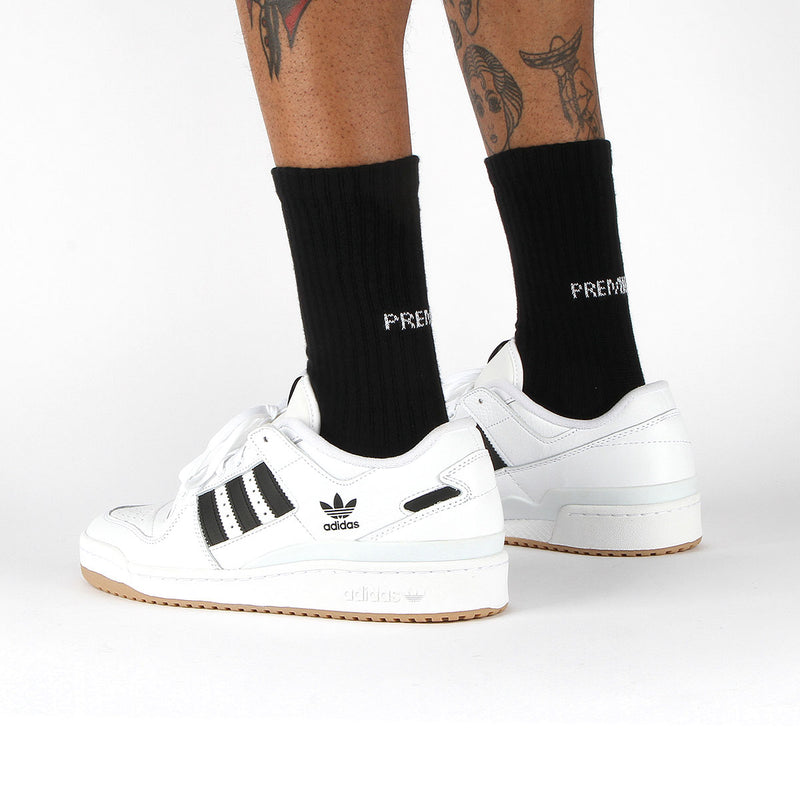 Premier Mini Logo Crew Sock Black