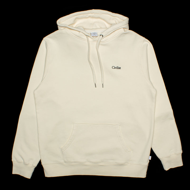 Civilist | Mini Logo Hoodie Color : Pristine