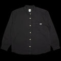 Polar | Mitchell Herringbone L/S Shirt Color : Black
