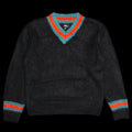 Stussy Mohair Tennis Sweater - Black
