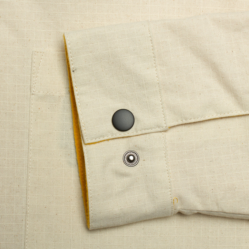 Krooked Moonsmile Raw Reversible Jacket Color : Natural / Gold