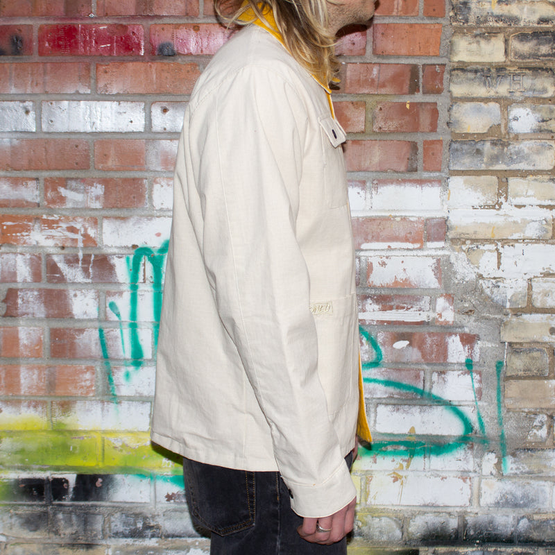 Krooked Moonsmile Raw Reversible Jacket Color : Natural / Gold