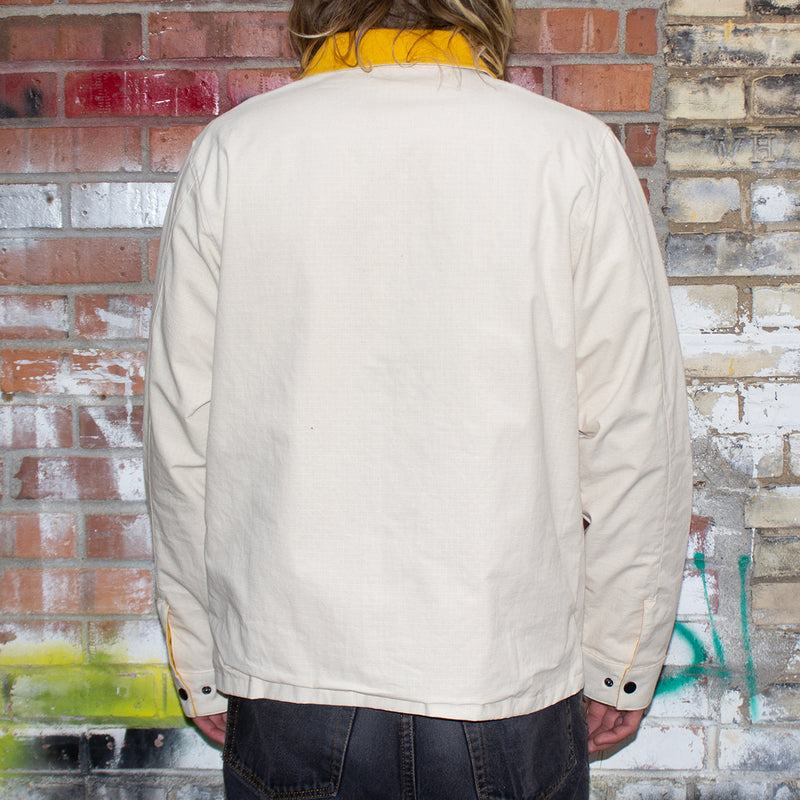 Krooked Moonsmile Raw Reversible Jacket Color : Natural / Gold
