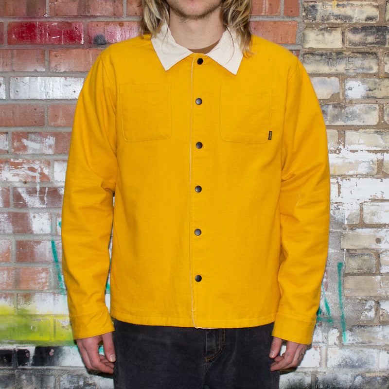Krooked Moonsmile Raw Reversible Jacket Color : Natural / Gold