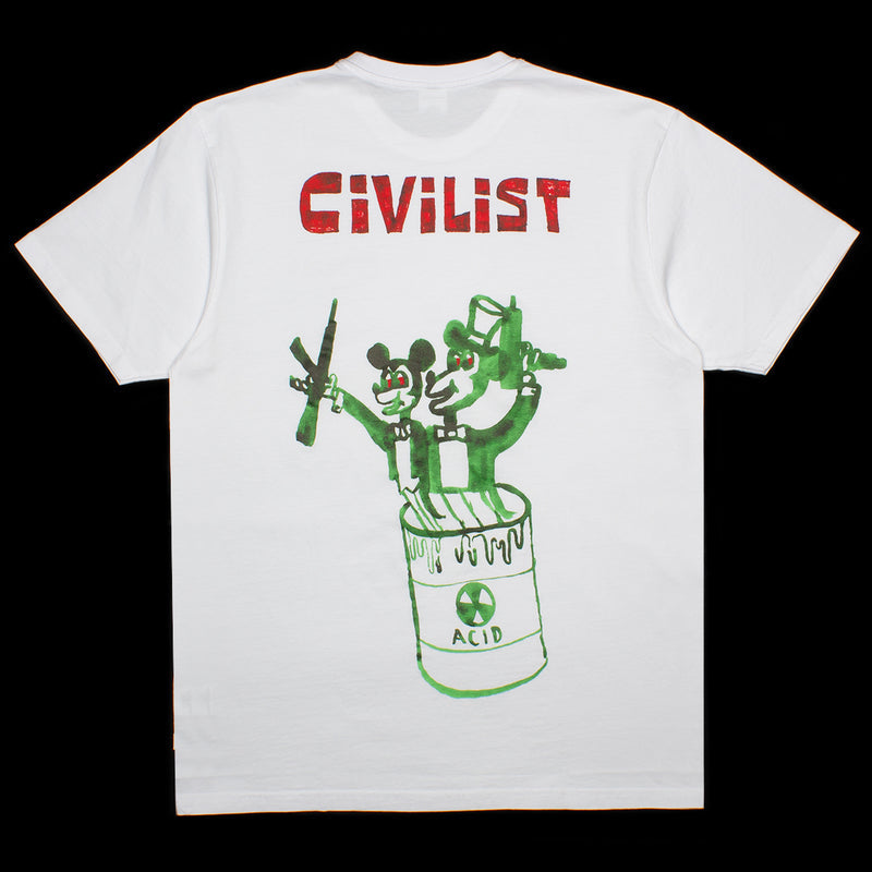 Civilist | Mouse T-Shirt Color : White